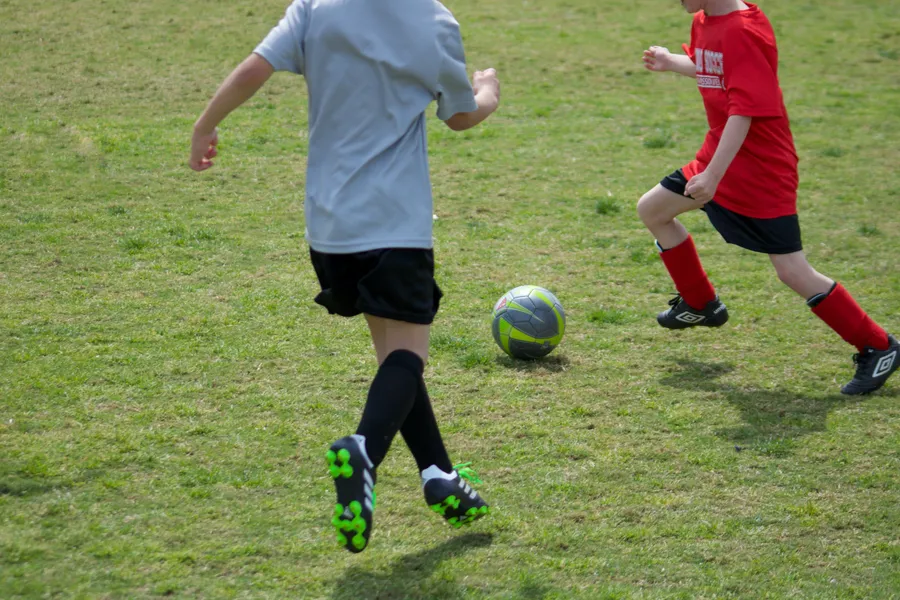 Youth soccer players, representing sports physicals